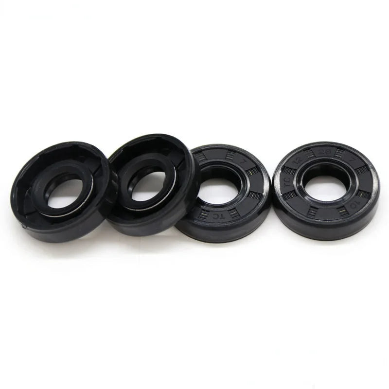10 Pcs Nitrile Rubber TC Double Lip Oil Seal O Ring 15x21x4/5 15x22x4/5/6/7 15x24x4/5/6/7/8 15x25x4/5/6/7/8/10 15x27x5/7/8mm