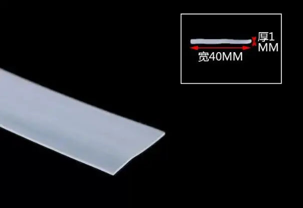 High Temperature Resistant Silicone Rubber Flat Sealing Strip Rubber Weatherstrip Rubber Bar