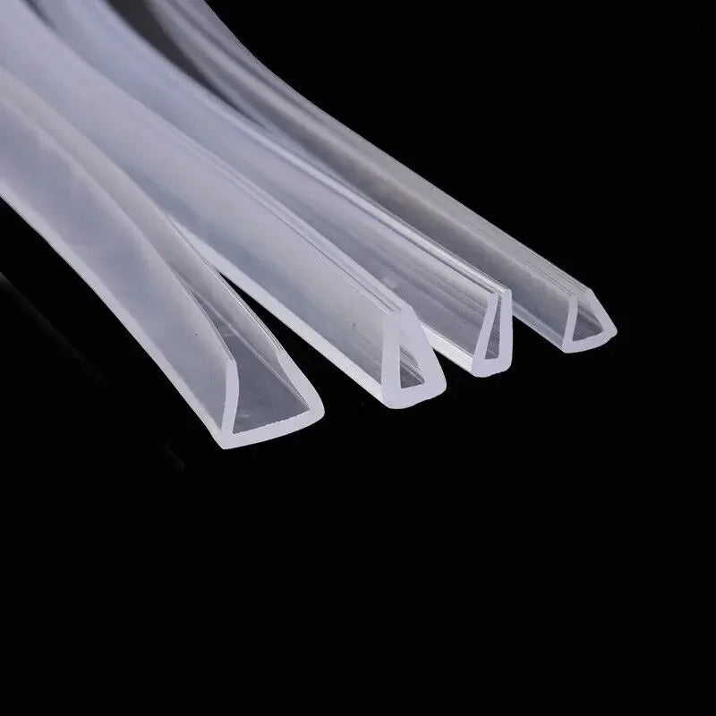 PVC Seal Strip Shower Door and Window Seal Strip Glass Edge Trim Glazing Edge Guard