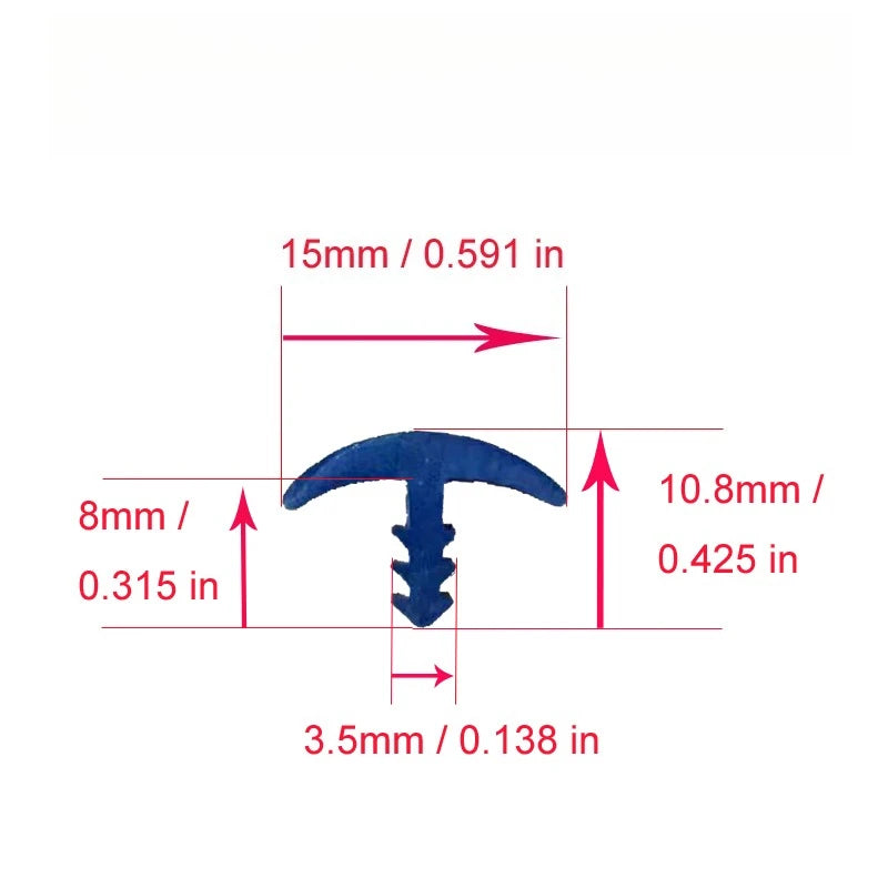 T Type Sun Room Sealing Strip Cable Trench Rubber Strip Electric Box Electric Cabinet Gap Filling Strip Rubber Profile