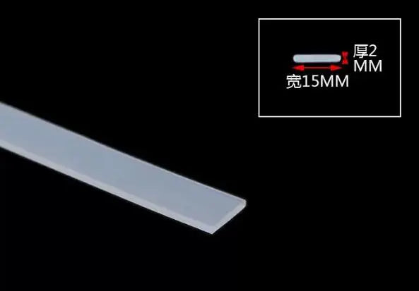 High Temperature Resistant Silicone Rubber Flat Sealing Strip Rubber Weatherstrip Rubber Bar