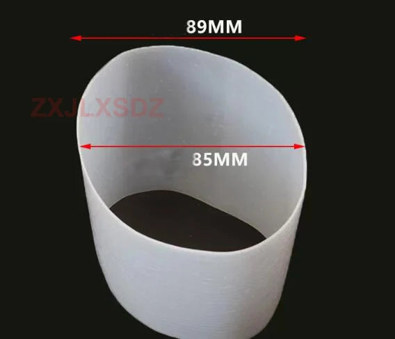 1 Meter ID 40 To 105mm Silicone Rubber Tube High Temperature Resistant Rubber Water Hose Sealing Strip Wall Thickness 2-5mm