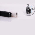 4 Meters U Channel PVC Edge Trim Auto Door Seal Strip Car Door Edge Guard Truck Noise Proof