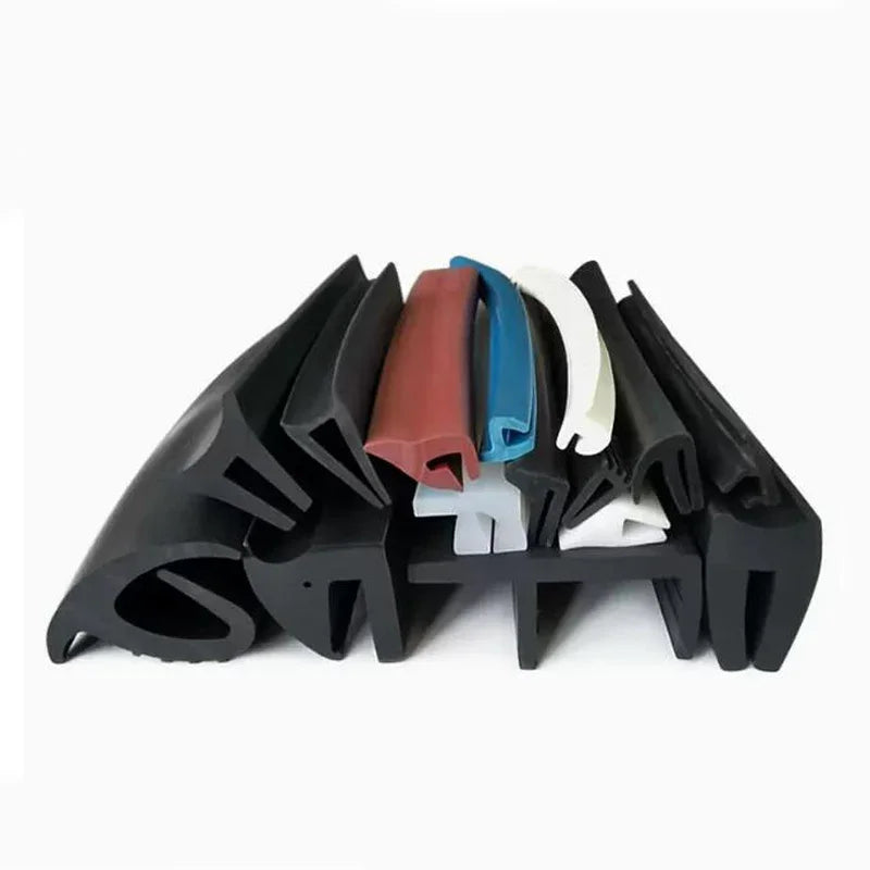5 Meters H Shape Rubber Seal Strip Edge Guard Rubber Edge Trim Weatherstrip Edge Gasket