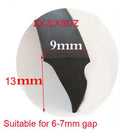 3 Meters Aluminum Alloy Door and Window Glass Fixed Rubber Sealing Strip Weatherstrip Gap Filler Rubber Profile