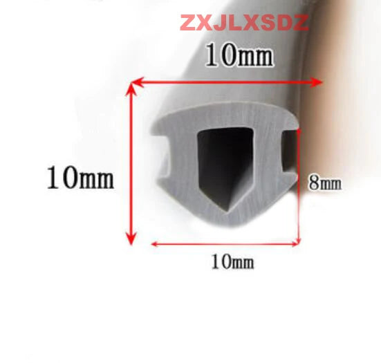 T Type Sun Room Sealing Strip Cable Trench Rubber Strip Electric Box Electric Cabinet Gap Filling Strip Rubber Profile