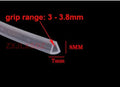 PVC Seal Strip Shower Door and Window Seal Strip Glass Edge Trim Glazing Edge Guard