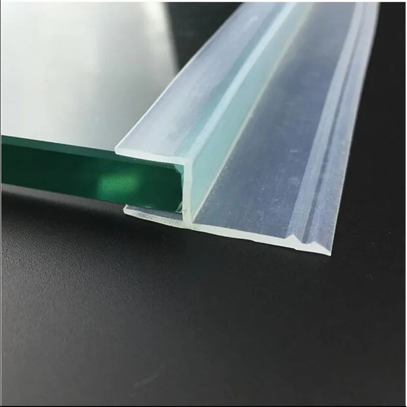 3 Meters Widened F/h Silicone Rubber Shower Door Window Glass Seal Strip Weatherstrip Door Gasket