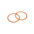 2mm Thickness Multi-specification Solid Copper Washer Flat Ring Gasket Seal Washers Fastener Hardware Accessories