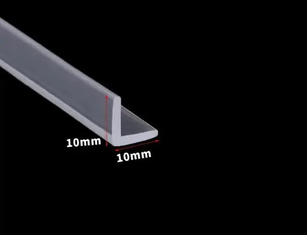 PVC Seal Strip Shower Door and Window Seal Strip Glass Edge Trim Glazing Edge Guard