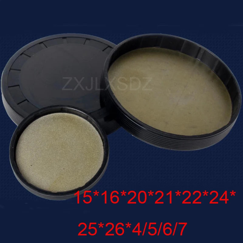 20 PCS EC VK Nitrile Rubber Gasket NBR Oil Seal Plug End Cap Reducer Oil Cap OD 11/12/15/16/20/21/22/24/25/26mm x 4/5/6/7mm