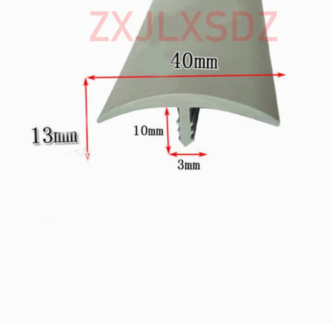 T Type Sun Room Sealing Strip Cable Trench Rubber Strip Electric Box Electric Cabinet Gap Filling Strip Rubber Profile