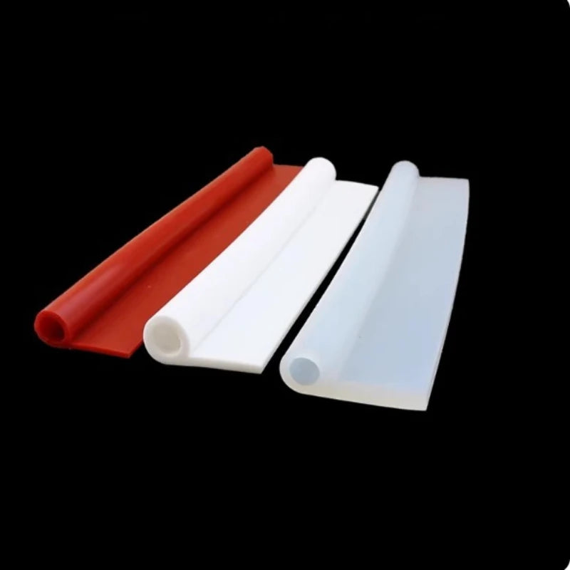 2 Meters High Temperature Resistant Silicone Sealing Strip P-shaped Oven Steamer Rubber Sealing Strip