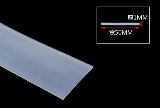 High Temperature Resistant Silicone Rubber Flat Sealing Strip Rubber Weatherstrip Rubber Bar