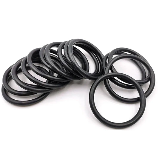 Nitrile Rubber O Ring 2.4mm Cross Section Shore A 90 Oil Resistance NBR Sealing Gaskets