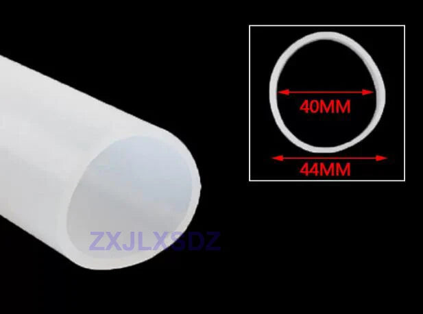 1 Meter ID 40 To 105mm Silicone Rubber Tube High Temperature Resistant Rubber Water Hose Sealing Strip Wall Thickness 2-5mm