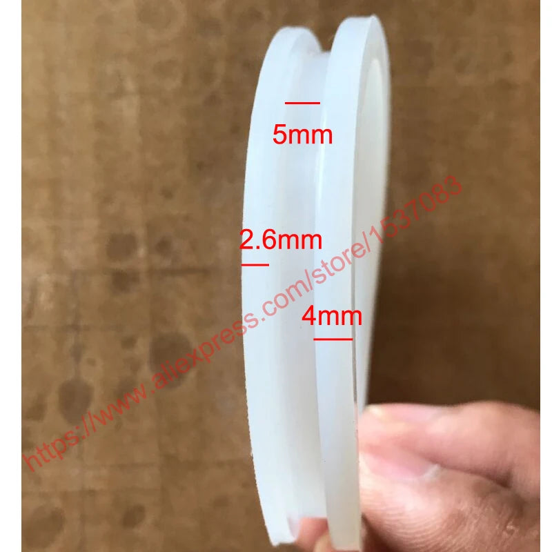 58mm Inner Diameter Silicone Rubber Sealing Gasket O Ring for Solar Water Heater Vacuum Tube