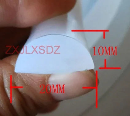 1 Meter D Type Shower Silicone Seal Strip Semicircular Solid Seal Weatherstrip Kitchen Water Retaining Strip