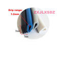 5mm x 8mm U Channel Black White Grey Blue Strip Automobile Edge Guard Rubber Sealing Strip Weatherstrip Collision Strip