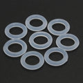 100 PCS Silicone Rubber O Ring Sealing Gasket Silicone Oring CS 3mm x OD 10 12 13 14 15 16 18 20 22 24 26 27 28 30 32 35 36 40mm
