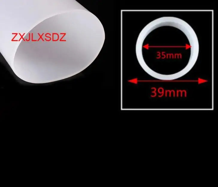 1 Meter ID 17 To 70mm Wall Thickness 2mm Silicone Rubber Water Tube High Temperature Resistant Rubber Hose Sealing Strip