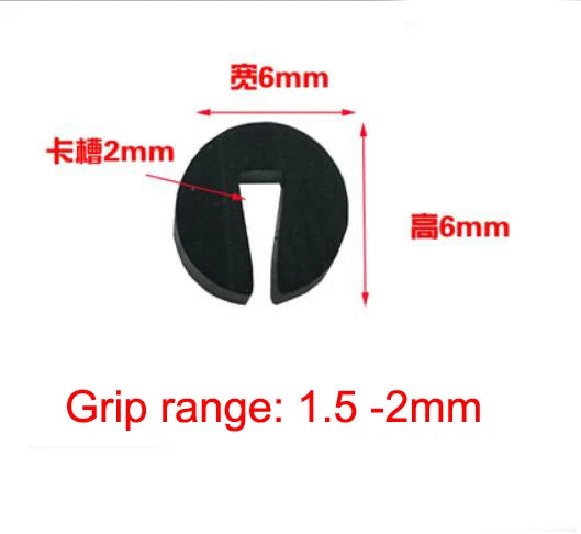 5 Meters U Channel Door Rubber Seal Strip Edge Trim Edge Guard Weatherstrip Noise Insulation Rubber Profile for Glass Metal Wood
