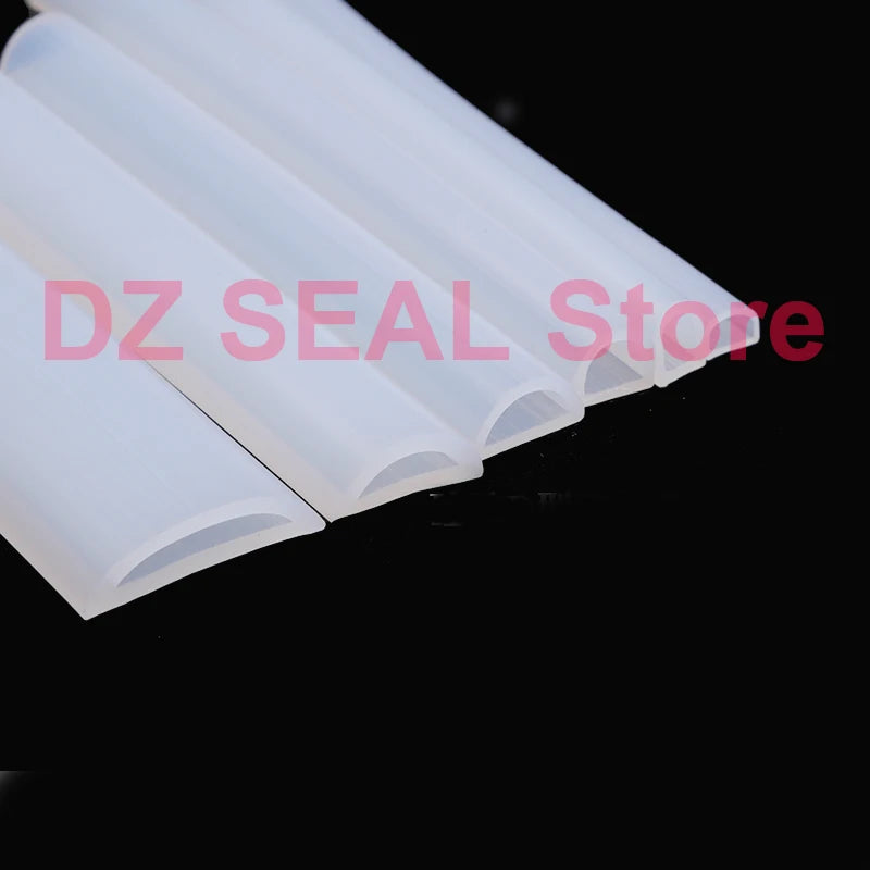 3 Metes D Type Door Gasket Silicone Rubber Sealing Strip Weatherstrip Water Retaining Strip Kitchen Water Stopper