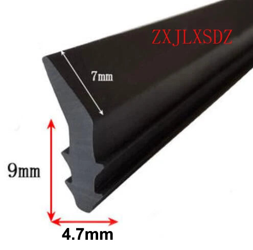 3 Meters J Type Excavator Slewing Bearing Seal Strip Filling Strip Card Slot Oil Resistant NBR Rubber Sealing Strip