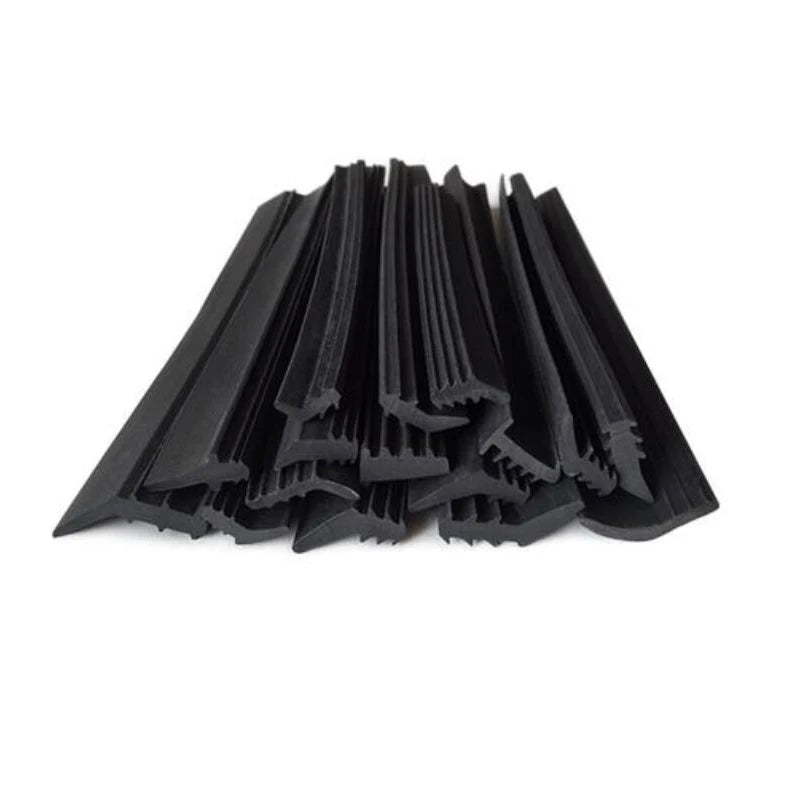 3 Meters J Type Excavator Slewing Bearing Seal Strip Filling Strip Card Slot Oil Resistant NBR Rubber Sealing Strip