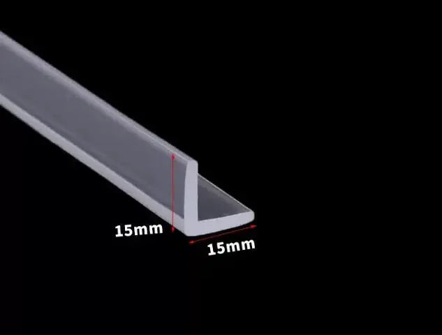 PVC Seal Strip Shower Door and Window Seal Strip Glass Edge Trim Glazing Edge Guard