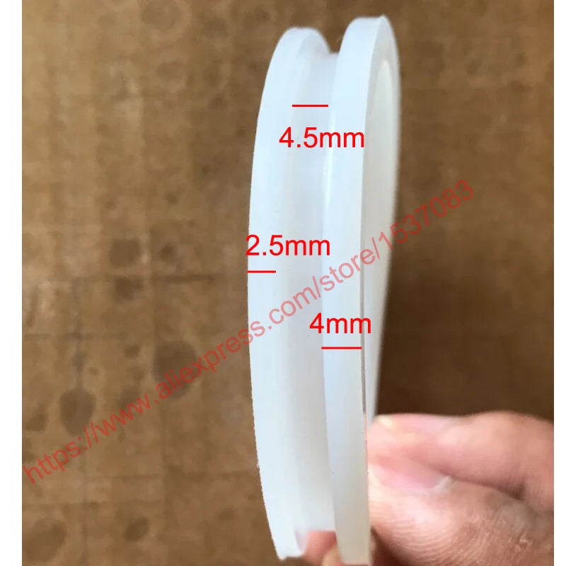 47mm Inner Diameter Silicone Rubber Washer O Ring Gasket for Solar Vacuum Tubes