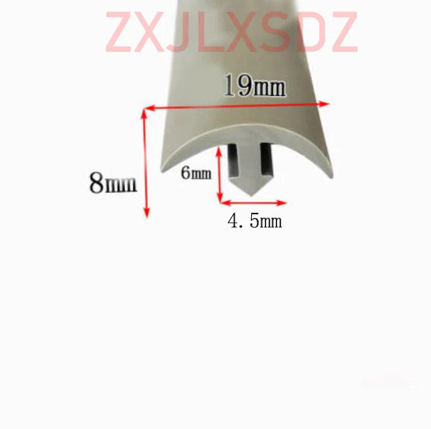 T Type Sun Room Sealing Strip Cable Trench Rubber Strip Electric Box Electric Cabinet Gap Filling Strip Rubber Profile