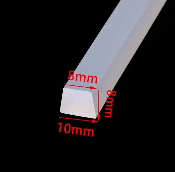 3 Meters Trapezoidal High Temperature Resistant Anti-collision and Shock-absorbing Silicone Rubber Strip Weatherstrip