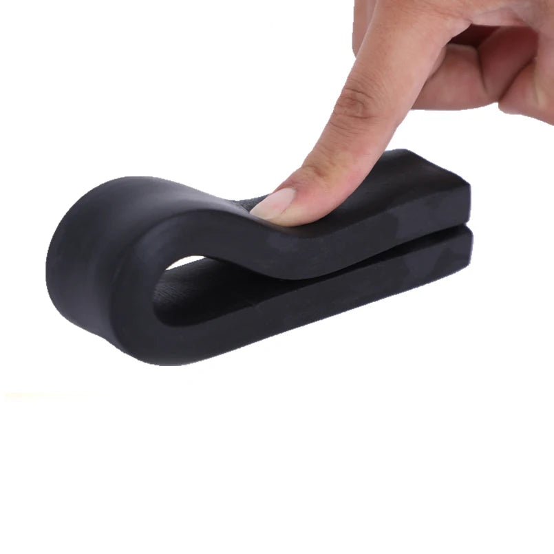 Cabinet Door Window Flat Rubber Foam Bar Foam Weatherstrip Black Square Sealing Strip ( Size : Thickness  X Width )
