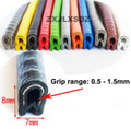 3 Meters Black U Shaped PVC Edge Trim Auto Door Seal Strip Car Door Window Truck Noise Proof Auto Door Edge Guard
