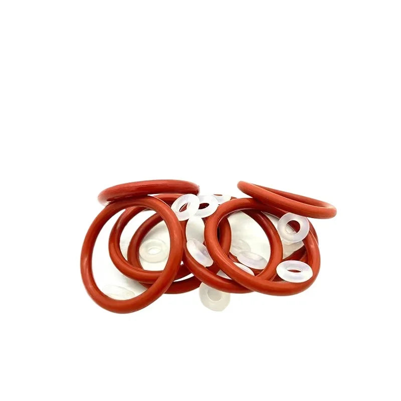 100 PCS Silicone O ring O-ring Seal Rubber Gasket CS 3.5mm x OD 10 11 12 13 14 15 16 17 18 19 20 21 22 23 24 25 26 to 32mm