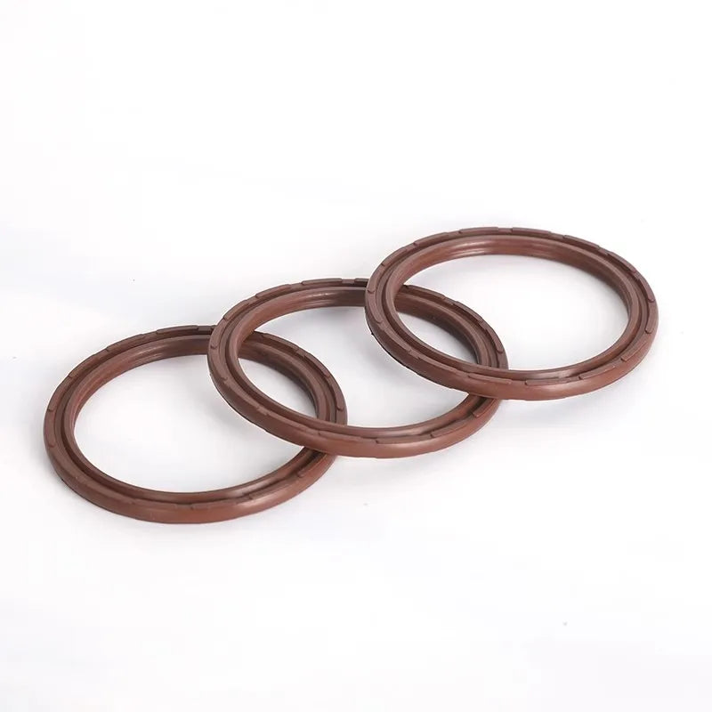 2 PCS FKM COP Type Bidirectional Piston Seal, Wear Resistant for Pneumatic & Low Pressure Hydraulic Cylinder