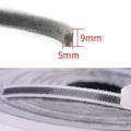 9mm x 5mm Self-adhesive Window Door Draught Excluder Brush Sealing Tape Weather Strip