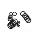 CS 2.5mm Shore A 90 NBR O Ring Nitrile Rubber Round Sealing Oil Resistant Gasket