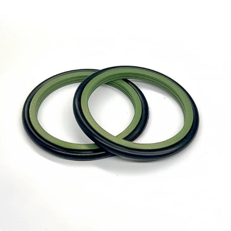 5 PCS GRS Rotary Step Seal, NBR O-Ring Filled PTFE Rotary Shaft Seal for Rotary Joint & Rotary Cylinder, Wear Resistant