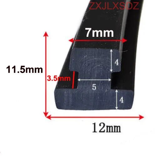 H type rubber sealing strip glass shock absorption strip glazing weatherstrip caulking strip - | Xingtai Hanze Trading Co., Ltd.