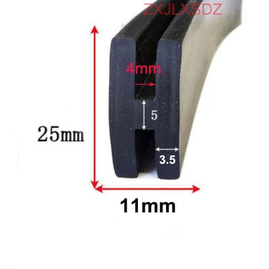 H type rubber sealing strip glass shock absorption strip glazing weatherstrip caulking strip - | Xingtai Hanze Trading Co., Ltd.