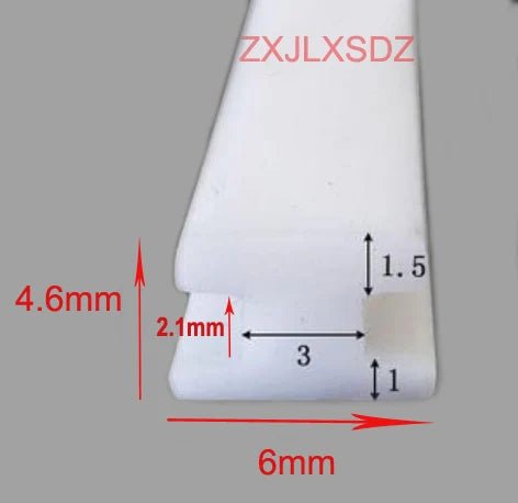 H type rubber sealing strip glass shock absorption strip glazing weatherstrip caulking strip - | Xingtai Hanze Trading Co., Ltd.